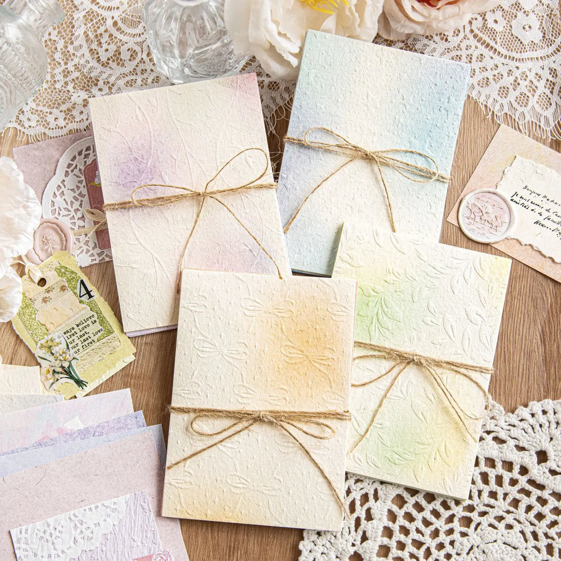 Color Gradient Decorative Paper Set