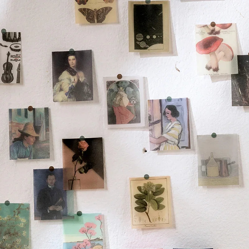 Vintage Scrapbook Paper & Sticker Set