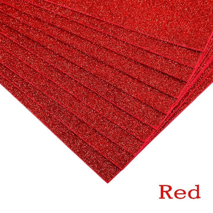 A4 Glitter Foam Paper Sheets