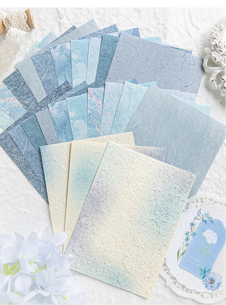 Color Gradient Decorative Paper Set