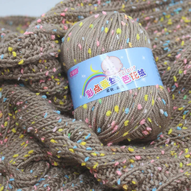 Eco-Dyed Worsted Wool & Cotton Yarn – Hand Knitting & Crochet