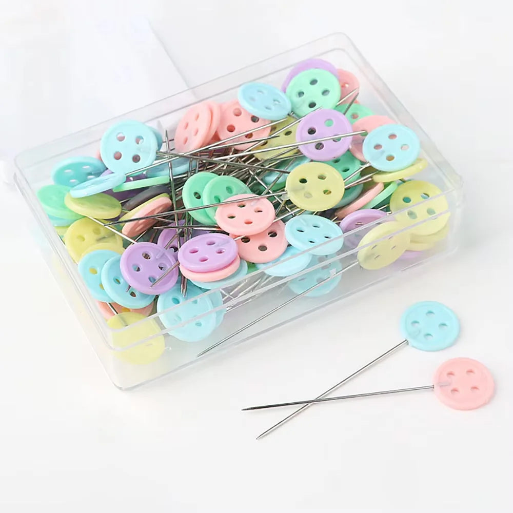 100Pcs Stainless Steel Dressmaking Pins