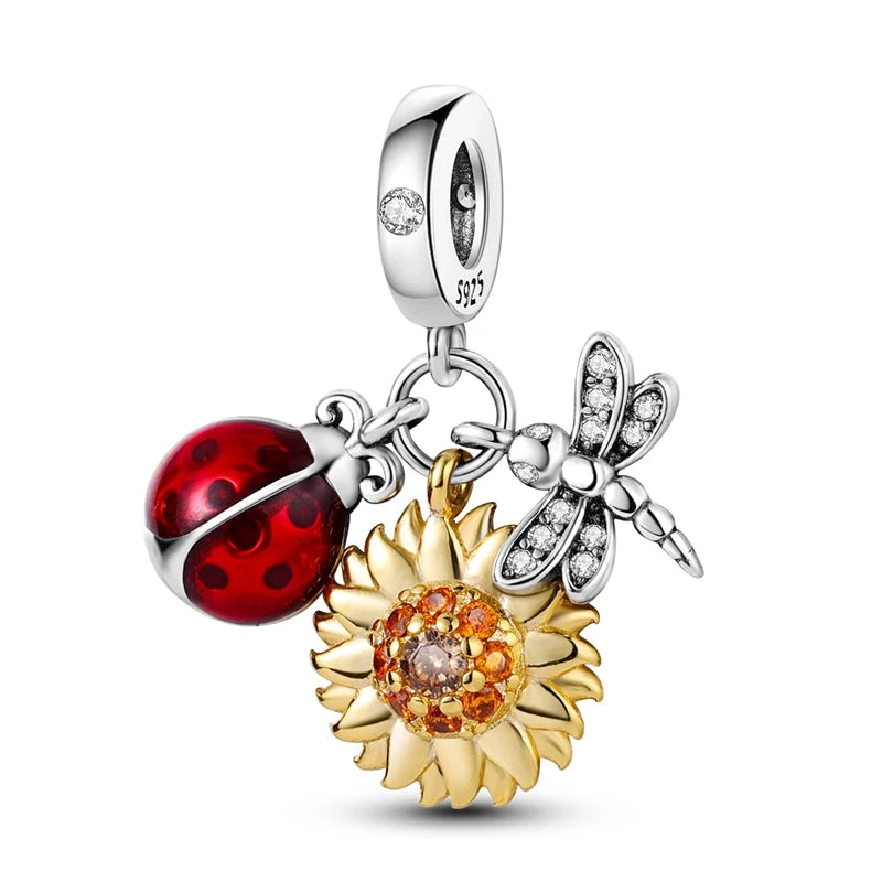 925 Sterling Silver Animal Charms