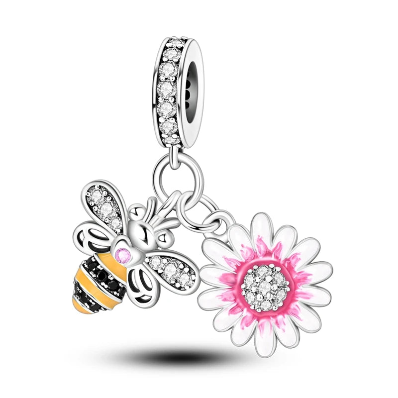925 Sterling Silver Animal Charms
