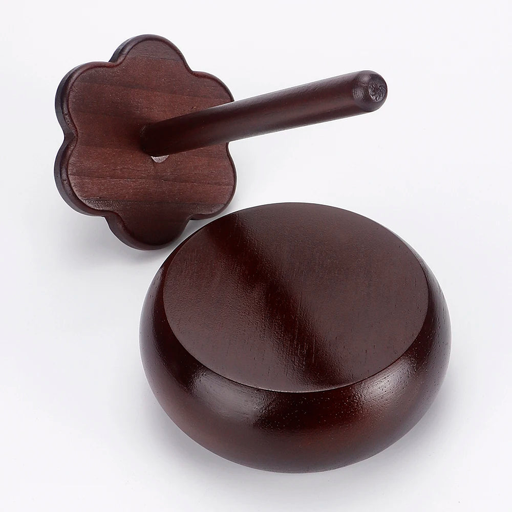 Premium 360° Rotating Wooden Yarn Holder