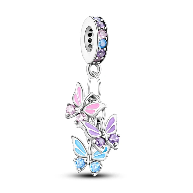 925 Sterling Silver Animal Charms