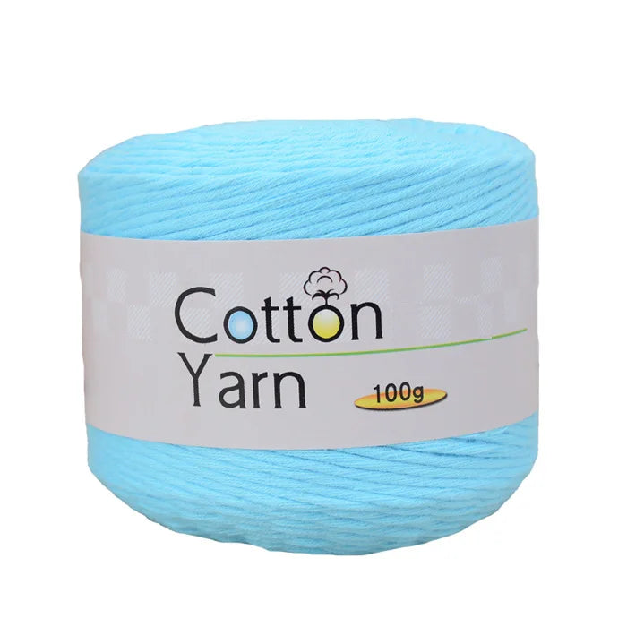 100g 100% Cotton Hand Knitting Yarn – Soft Crochet Thread