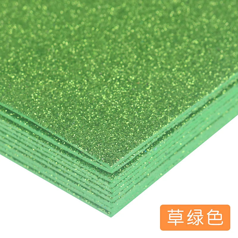 A4 Glitter Foam Paper Sheets