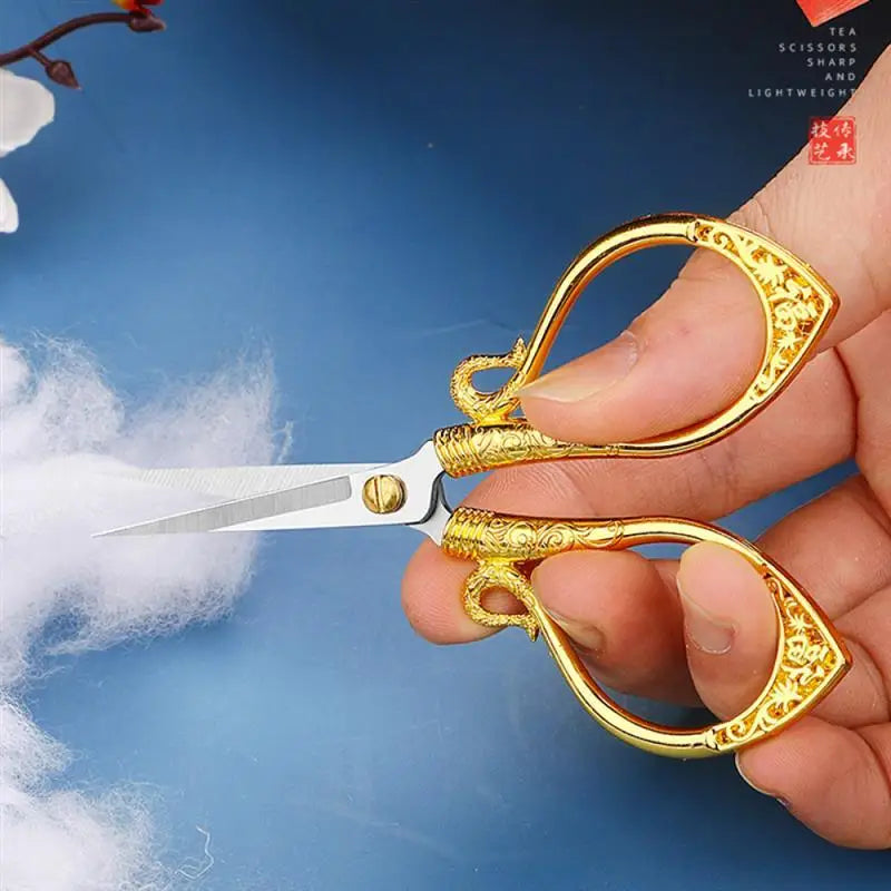 Retro Antique Sewing Scissors – Durable Tailor & Fabric Shears