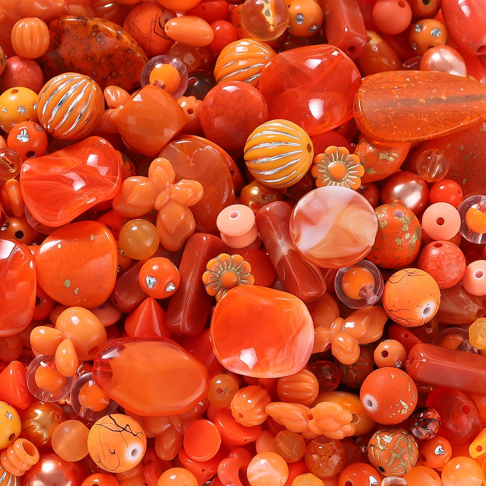 Mixed Acrylic Beads – Bowknot, Star, Heart & Butterfly DIY Jewelry