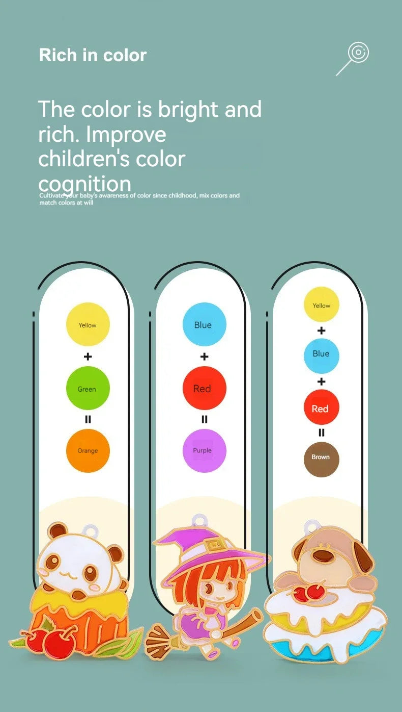 Children’s DIY Crystal Glue Painting Set