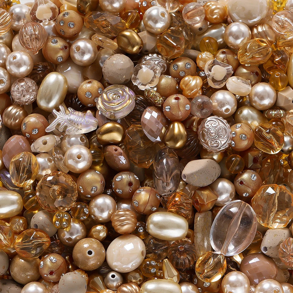 Mixed Acrylic Beads – Bowknot, Star, Heart & Butterfly DIY Jewelry