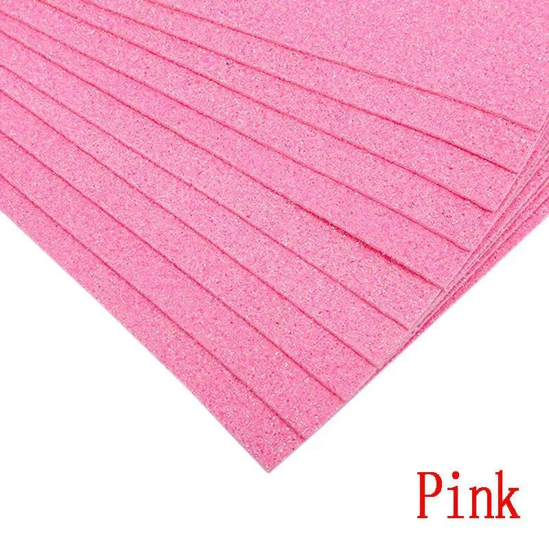 A4 Glitter Foam Paper Sheets