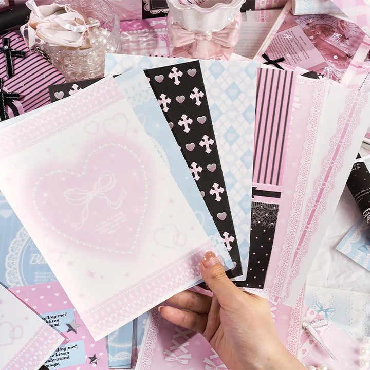 Large Vintage Decorative Paper Set