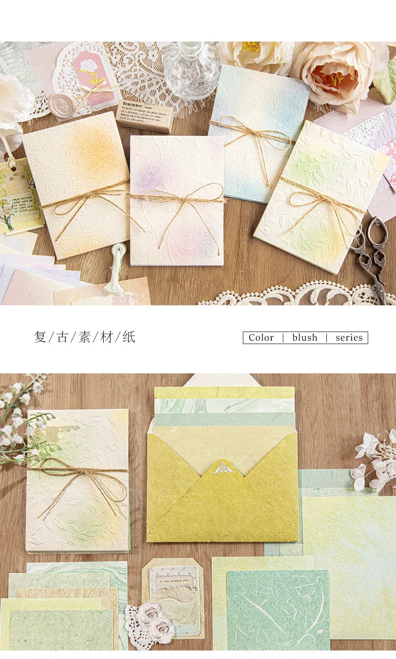Color Gradient Decorative Paper Set