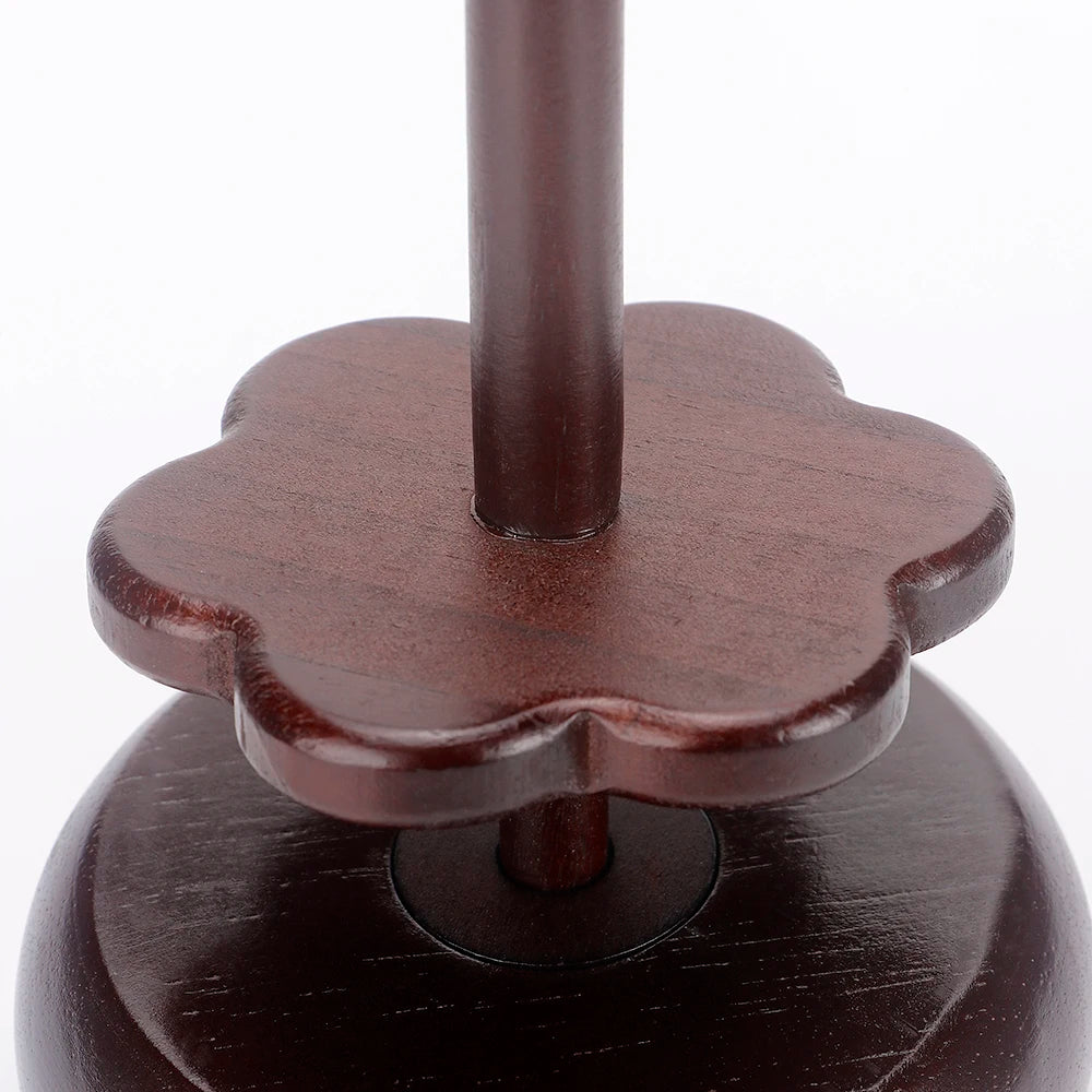 Premium 360° Rotating Wooden Yarn Holder