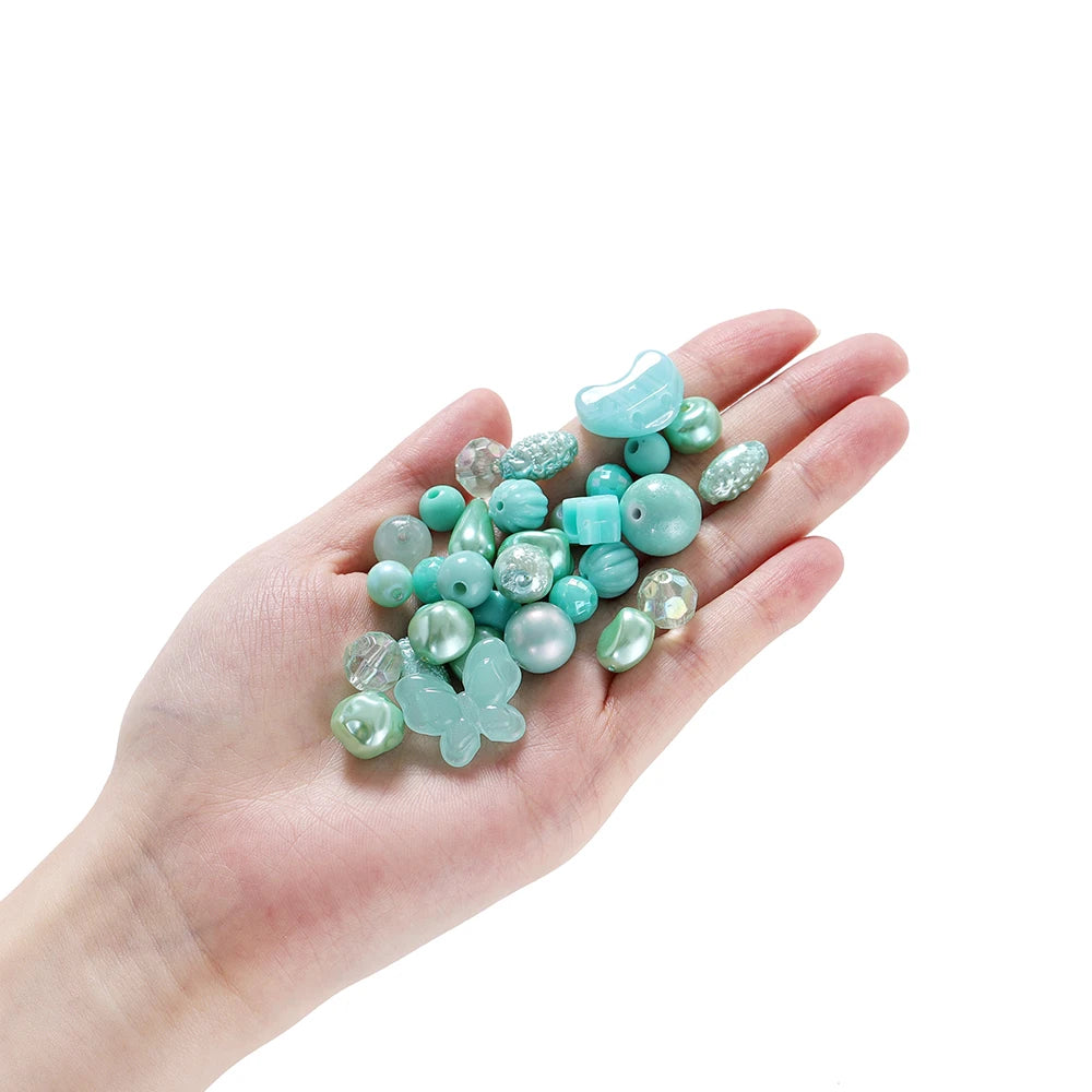 Mixed Acrylic Beads – Bowknot, Star, Heart & Butterfly DIY Jewelry