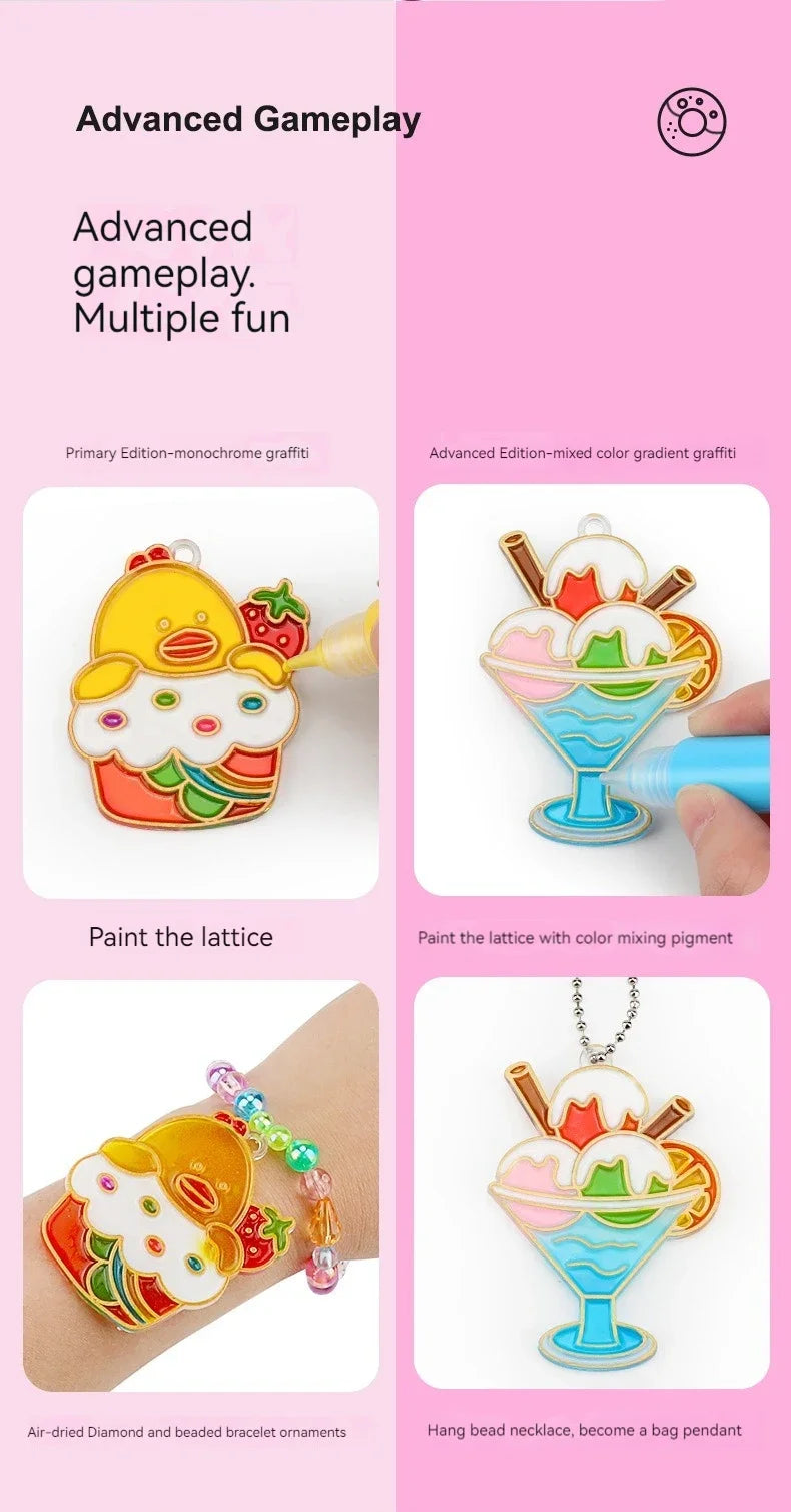 Children’s DIY Crystal Glue Painting Set