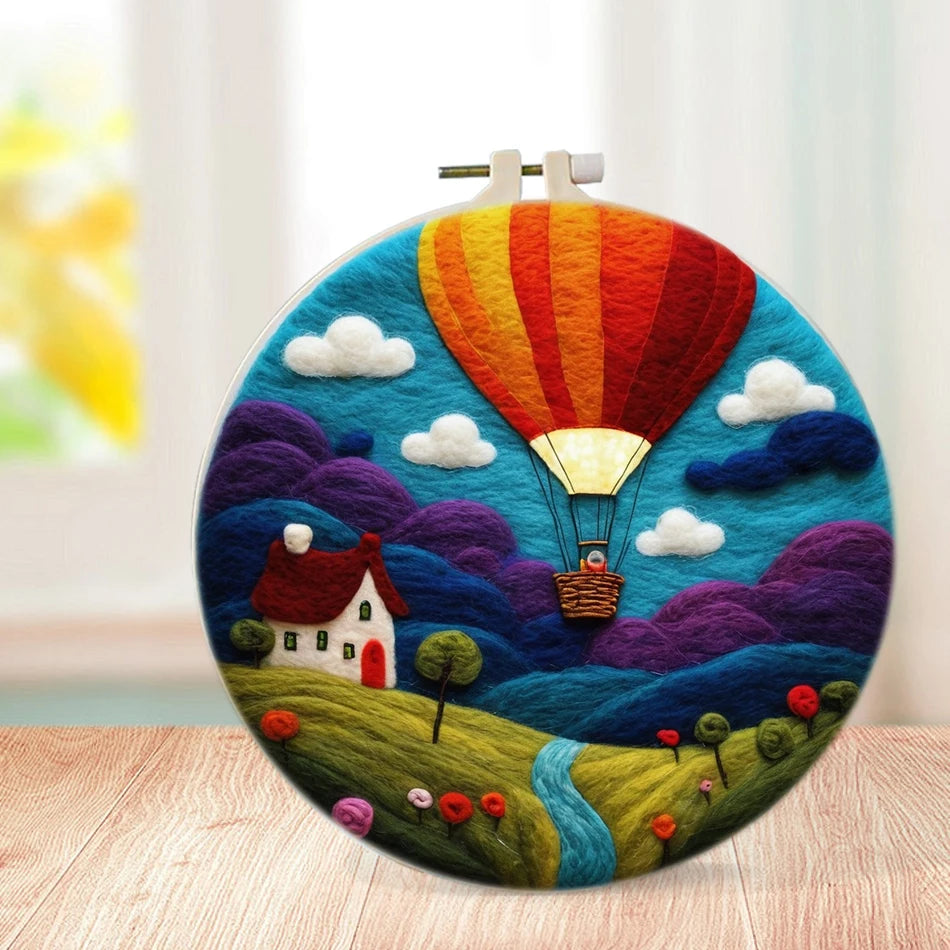 GATYZTORY DIY Wool Felting Painting Kit
