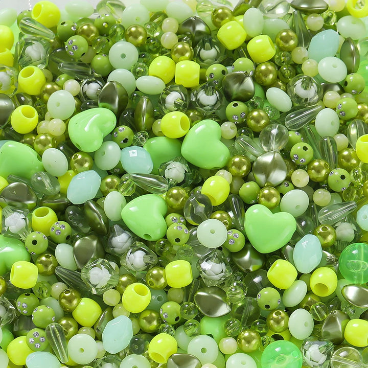 Mixed Acrylic Beads – Bowknot, Star, Heart & Butterfly DIY Jewelry
