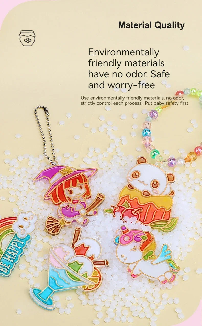 Children’s DIY Crystal Glue Painting Set