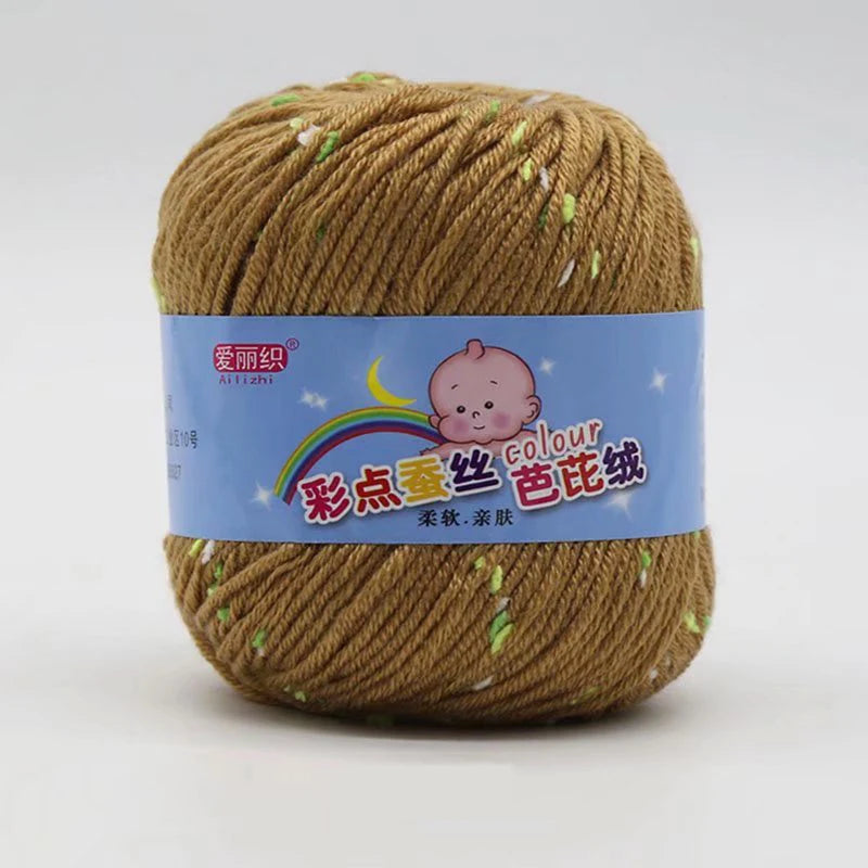 Eco-Dyed Worsted Wool & Cotton Yarn – Hand Knitting & Crochet
