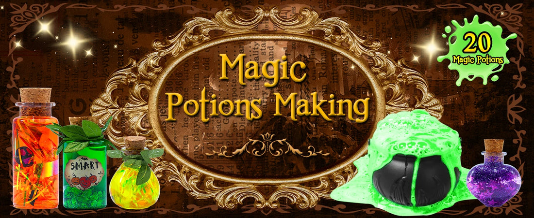 DIY Magical Potions Kit – Color-Changing Witch Craft Set for Kids