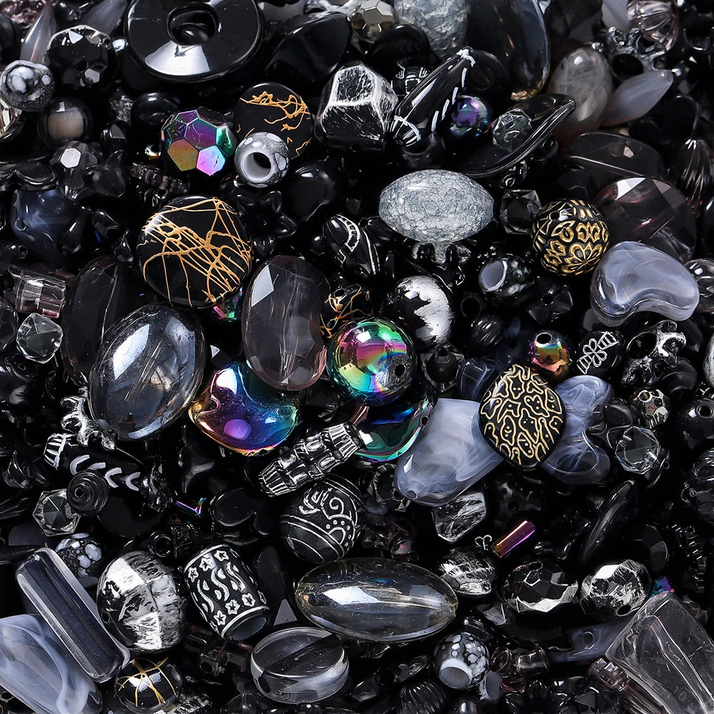 Mixed Acrylic Beads – Bowknot, Star, Heart & Butterfly DIY Jewelry
