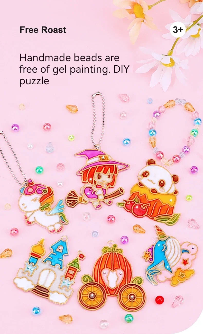 Children’s DIY Crystal Glue Painting Set