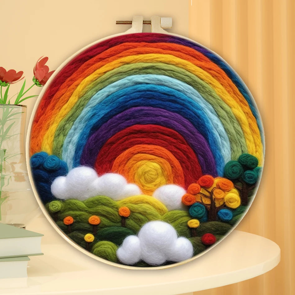 GATYZTORY DIY Wool Felting Painting Kit