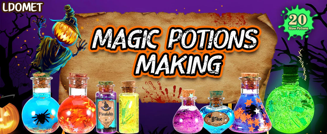 DIY Magical Potions Kit – Color-Changing Witch Craft Set for Kids