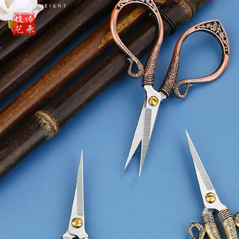 Retro Antique Sewing Scissors – Durable Tailor & Fabric Shears