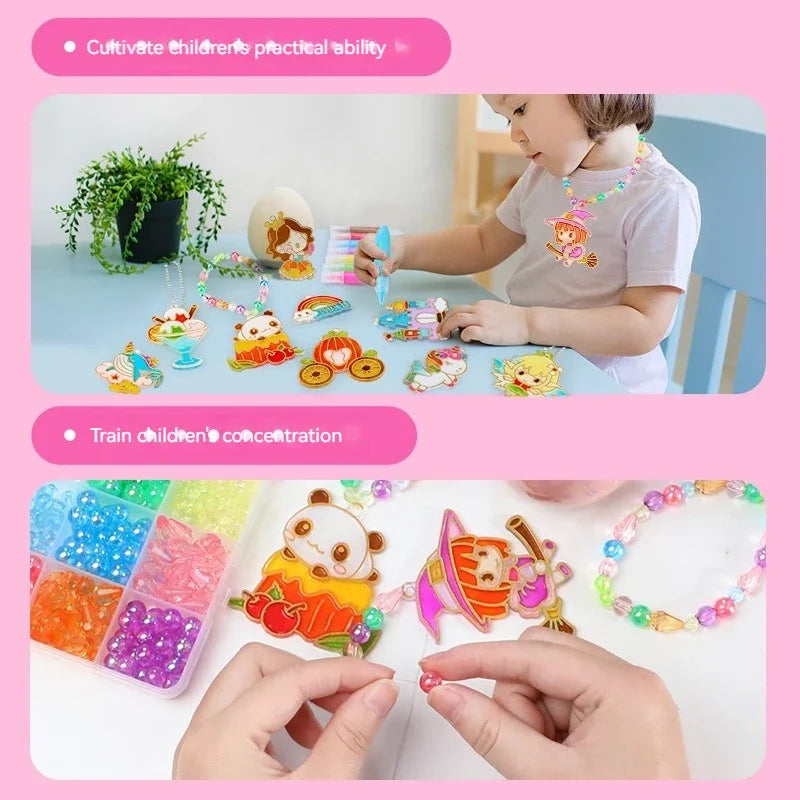 Children’s DIY Crystal Glue Painting Set