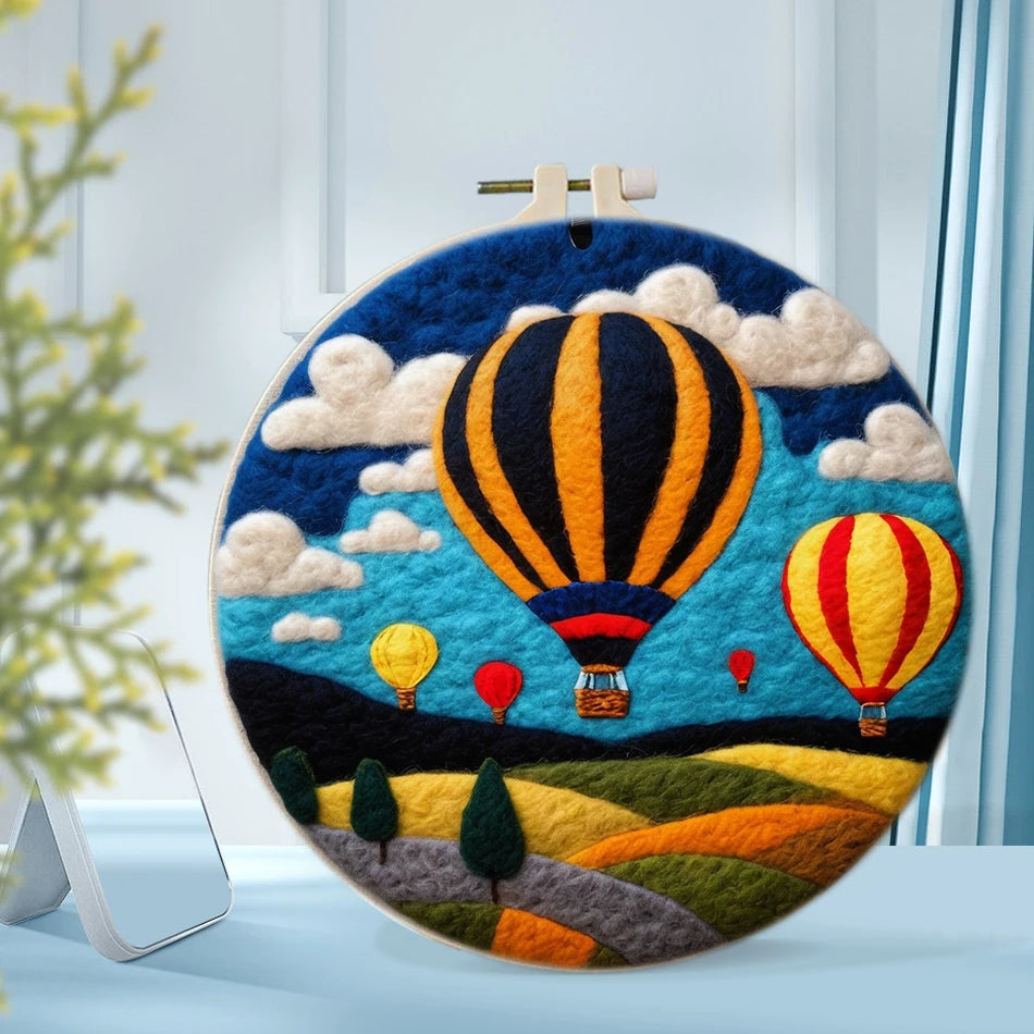 GATYZTORY DIY Wool Felting Painting Kit