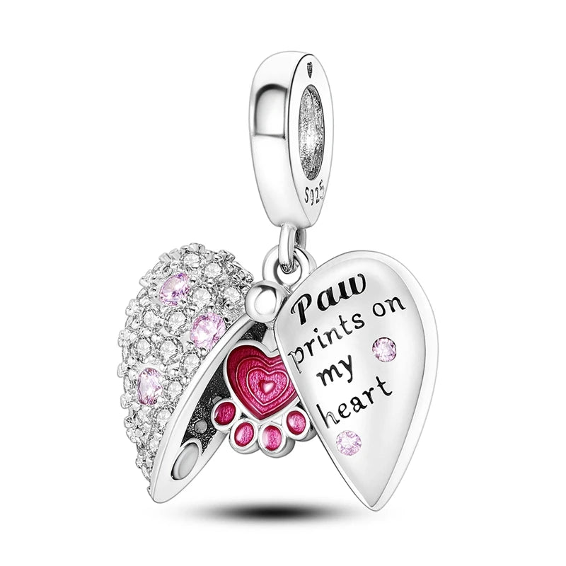 925 Sterling Silver Animal Charms
