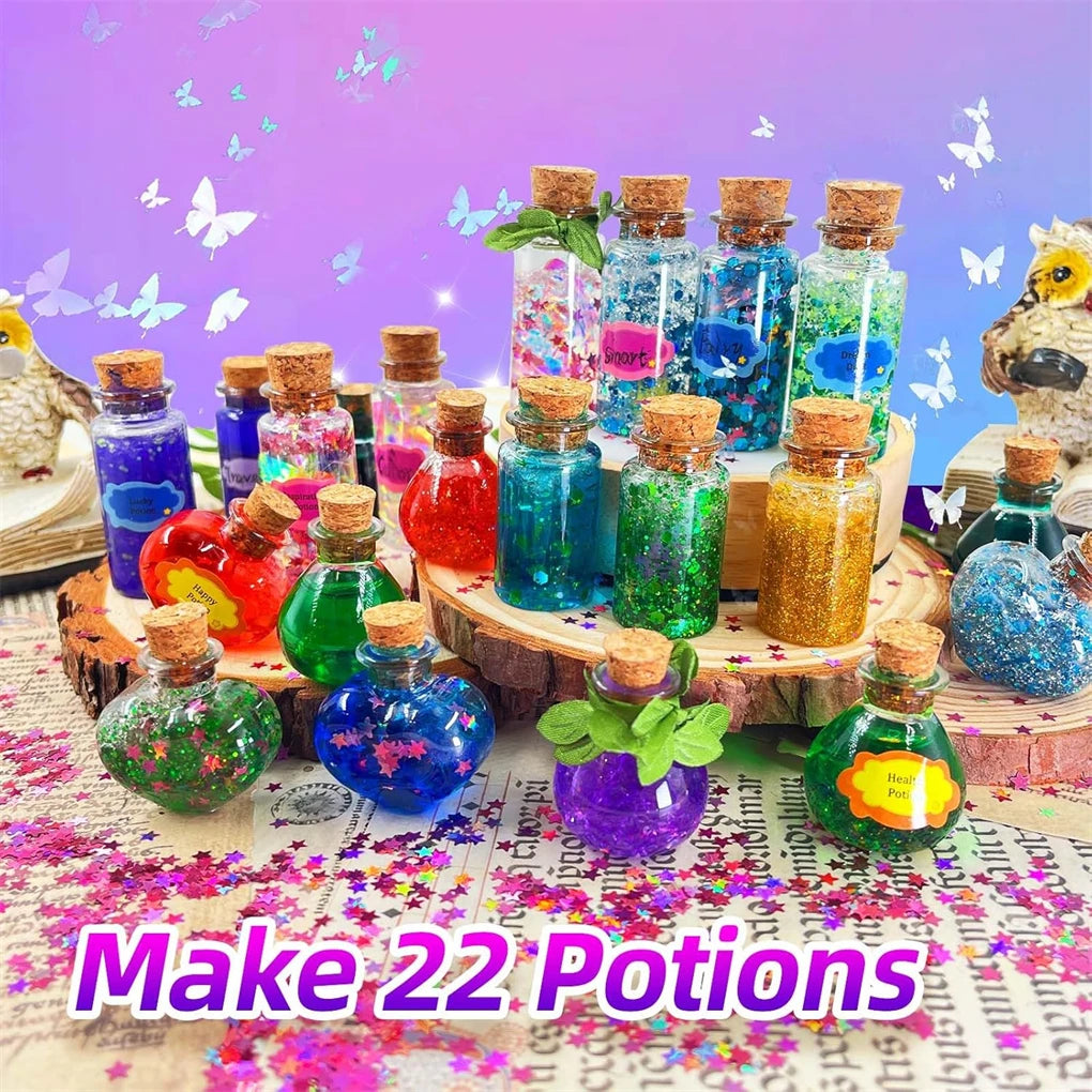 DIY Magical Potions Kit – Color-Changing Witch Craft Set for Kids