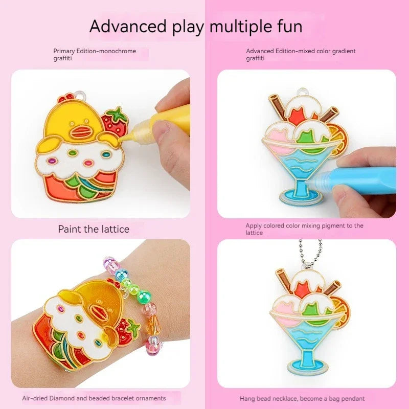 Children’s DIY Crystal Glue Painting Set