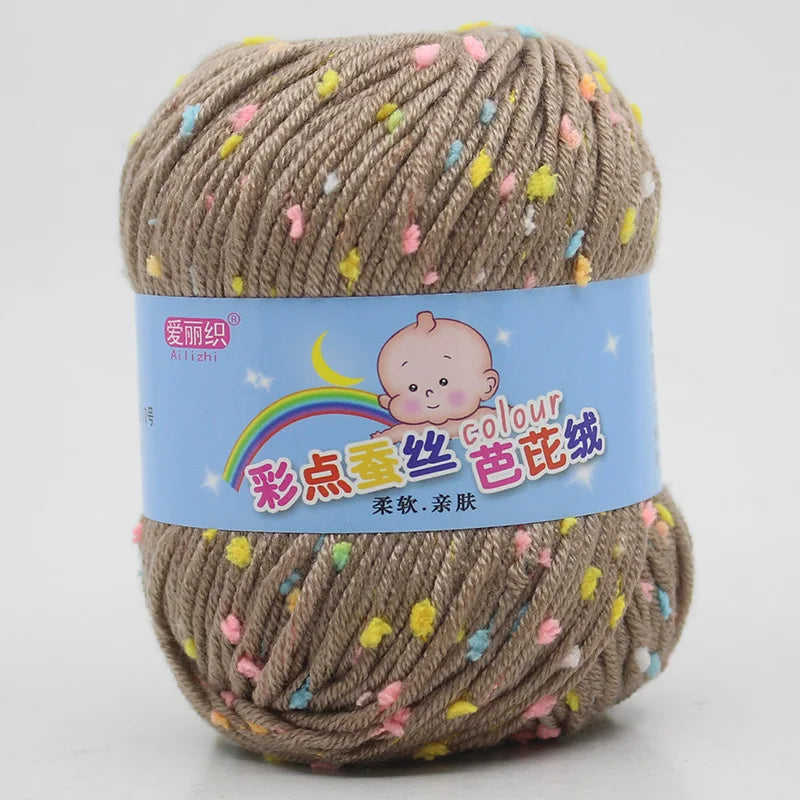 Eco-Dyed Worsted Wool & Cotton Yarn – Hand Knitting & Crochet