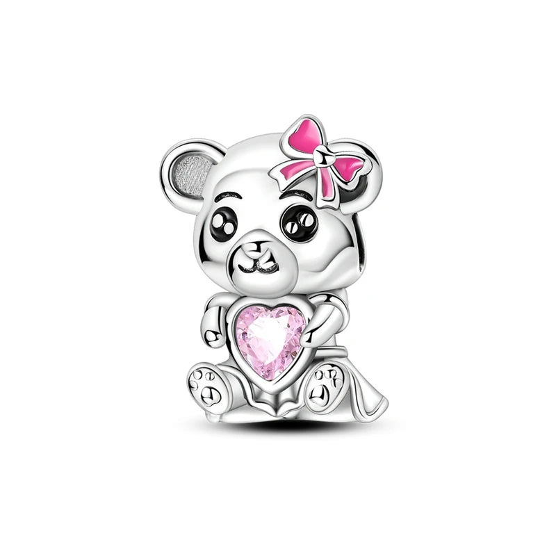 925 Sterling Silver Animal Charms