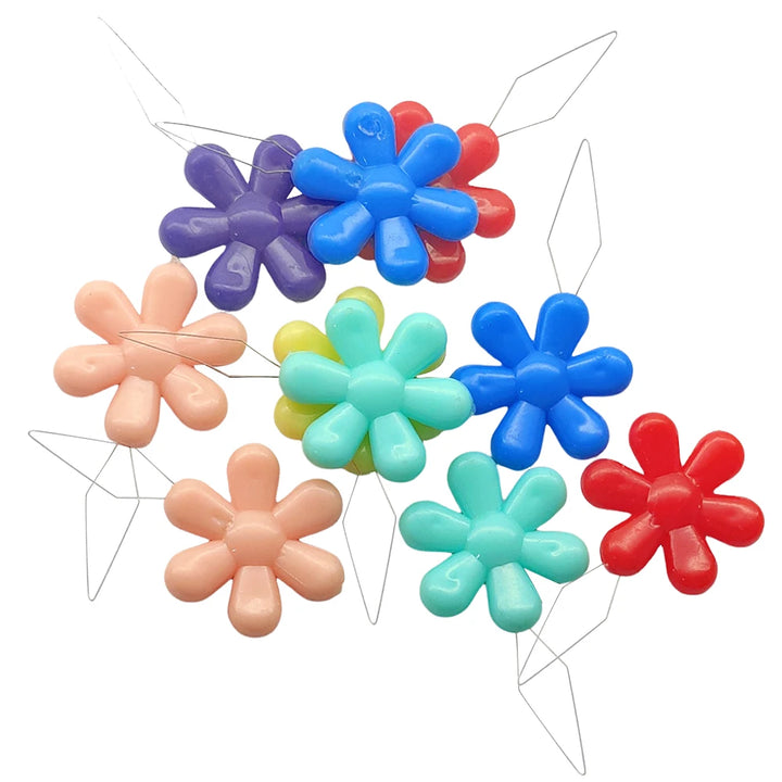 10/20Pcs Flower-Shaped Easy Sewing Needle Threader Tool