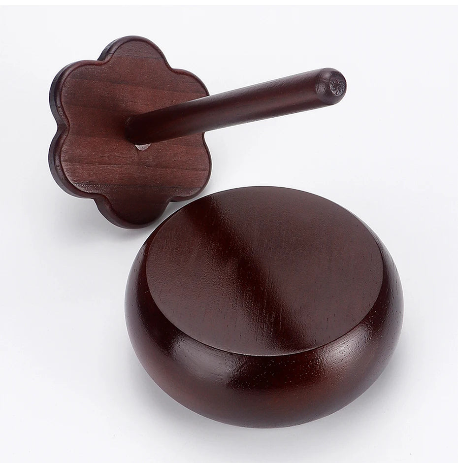 Premium 360° Rotating Wooden Yarn Holder