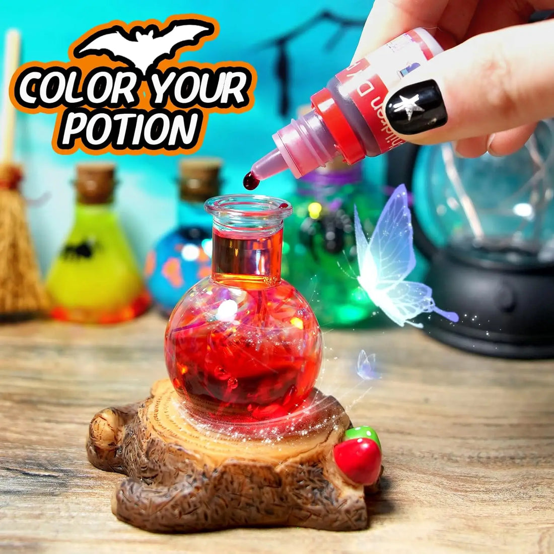 DIY Magical Potions Kit – Color-Changing Witch Craft Set for Kids