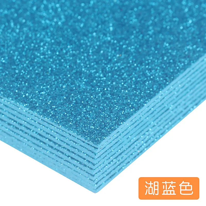 A4 Glitter Foam Paper Sheets