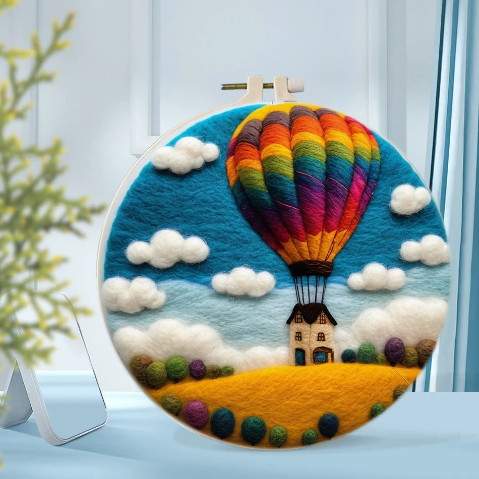 GATYZTORY DIY Wool Felting Painting Kit