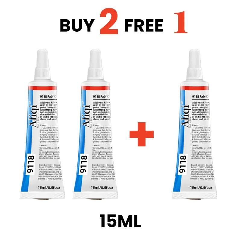 Strong Fabric Glue – Transparent Quick-Dry Multipurpose Waterproof Adhesive